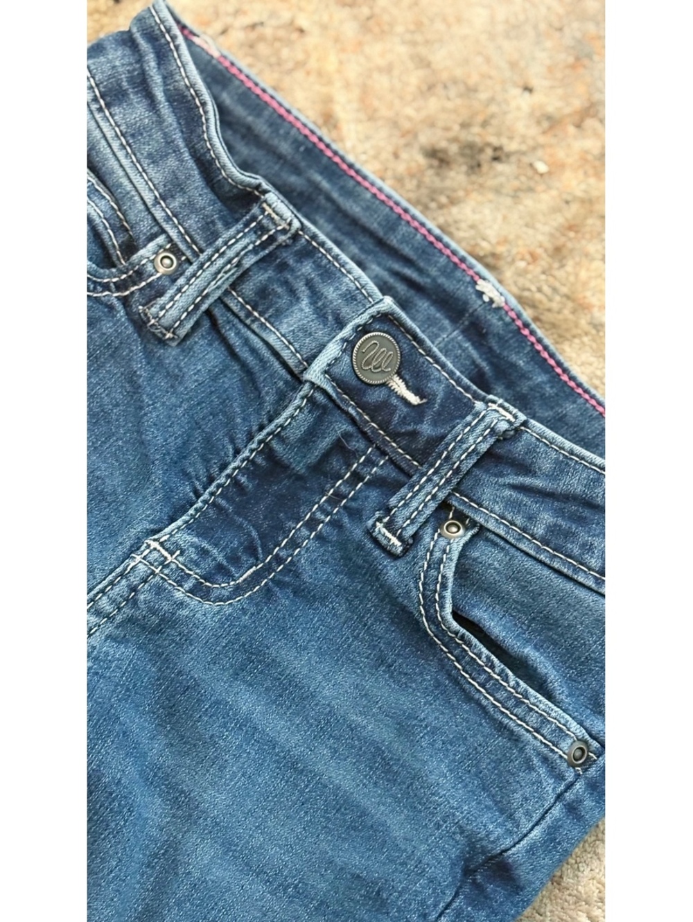 Wrangler Women's Blue Slim Fit Bootcut Jeans Size 8